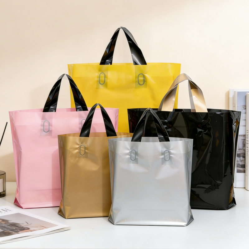 Heavy Duty PE Plastic Shopping Bags