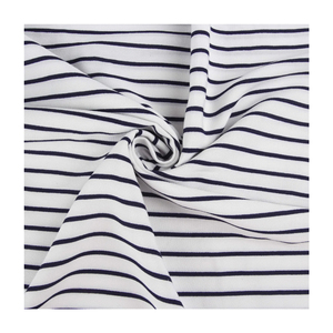 Nhà Máy Sản Xuất In 100% Rayon Vải Sọc Dòng Thiết Kế Thời Trang Phong Cách Đồng Bằng Dệt <span class=keywords><strong>Viscose</strong></span> Rayon Vải Cho Ăn Mặc - Product Image 5