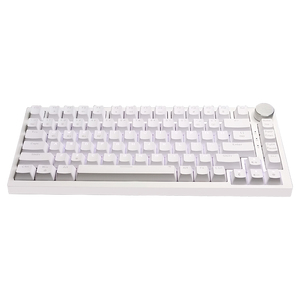 Tastiera meccanica a 85 tasti con interruttore meccanico a tre modalità tastiera meccanica per Gamer Wireless con manopola Rotarting - Product Image 3