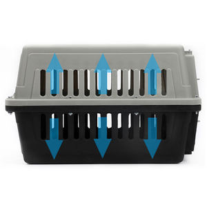<span class=keywords><strong>Jaula</strong></span> portátil para perros en azul, blanco, gris y naranja, <span class=keywords><strong>jaula</strong></span> para mascotas aprobada por la aerolínea, Perrera de plástico y hierro/<span class=keywords><strong>Jaula</strong></span> para uso en exteriores - Product Image 5