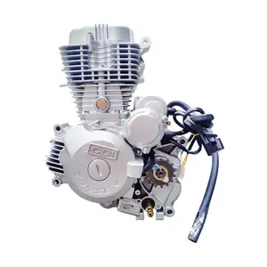 محرك zongshen 200cc 4 stroke تبريد الهواء محرك SOHC 10KW مع عمود توازن لياماها
