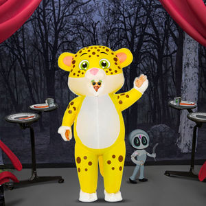 Fabrik benutzer definierte Halloween-Kostüm Party Leopard aufblasbare Kostüm Erwachsene - Product Image 5