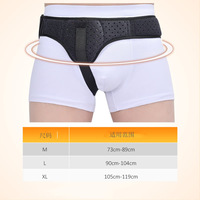 Ceinture de soutien pour hernie inguinale pour hommes fabriquée dans le traitement de l'aine et la sangle de récupération anti-douleur avec 2 coussinets de compression amovibles