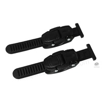 Kit complet de 10 cm et 12 cm : Sangles à boucle, vis de montage, facile à installer pour patins à roues alignées (Hebilla Correa Tornillos Patines En Lnea)