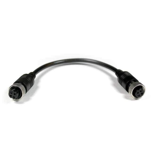 4-Pin Female Male to Aviation Extension Cable 20-40cm Heat Resistant for Car Bus Truck Reverse CCTV Adapter Cable