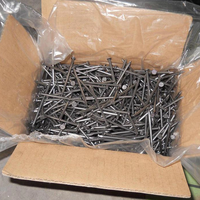 1 pouce, 2 pouce, 3 pouce, 4 pouce, clous en fil de fer rond lisse et brillant, boîte de 10kg