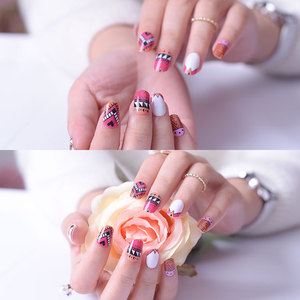 Bán Buôn Chất Lượng Cao Dễ Thương Hello Kitty Nail Polish Strips Nail Stickers - Product Image 4