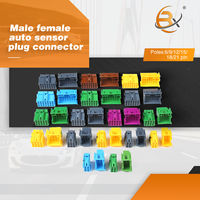 Connecteurs Électriques Étanche pour Voiture, Kit de Bornes Mâle-Femelle, Faisceau de Câblage Prise-Connecteur, Automobile 12V, Camion, OEM, Personnalisé, Usine