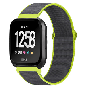 Boucle en Nylon Sangles pour <span class=keywords><strong>Fitbit</strong></span> Versa/<span class=keywords><strong>Lite</strong></span> Bandes 38 40 42 44 Mm Respirant <span class=keywords><strong>Bracelet</strong></span> De montre pour <span class=keywords><strong>Fitbit</strong></span> Versa 2 bandes - Product Image 4