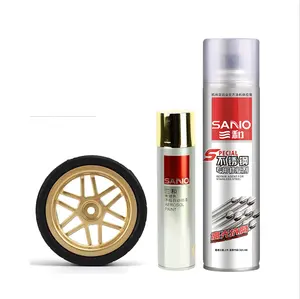 chrome spray paint Manufacturer SANVO 350ml Stainless Steel Spray Paint 202g gold paint for stainless steel