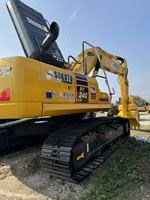 Excavatrice sur chenilles Komatsu PC240LC d'occasion, 24,5 tonnes, d'origine japonaise, de taille moyenne, pour travaux de terrassement et de construction