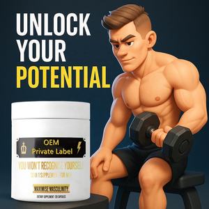 Großhandel für männliche Nahrungs ergänzungs mittel 13-in-1-King-Maker-Kapseln mit Magnesium-Vitamin-D3-Ergänzung zur Energie unterstützung und Muskel regeneration - Product Image 5