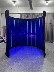 LED 조명과 유행 부스 인클로저 사진 부스 배경 파티 이벤트를위한 새로운 스타일 360 도 비디오 카메라 - Product Image 2