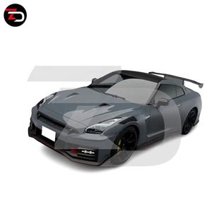 Ventes chaudes d'usine Kit carrosserie en matériau semi-carbone de style NSM avec pare-chocs avant, pare-chocs arrière, jupe latérale, becquet arrière pour <span class=keywords><strong>GTR</strong></span> <span class=keywords><strong>R36</strong></span> - Product Image 5