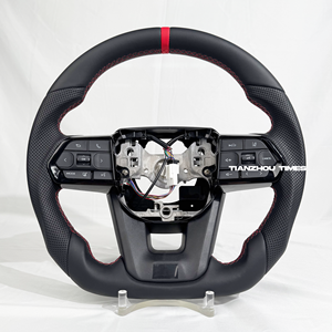 Volant en cuir en stock pour <span class=keywords><strong>Toyota</strong></span> Hilux <span class=keywords><strong>Corolla</strong></span> <span class=keywords><strong>GT</strong></span> 86 Camry Land Cruiser Fortuner LC300 200 Prado 120 150 GR - Product Image 2