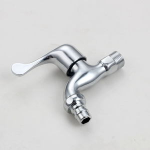 Robinet mural en alliage de zinc à ouverture rapide, monocommande, avec cartouche céramique, pour machine à laver - Product Image 3