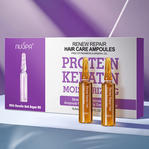 NUSPA Suero hidratante profundo <span class=keywords><strong>para</strong></span> <span class=keywords><strong>el</strong></span> <span class=keywords><strong>cabello</strong></span> Reparación <span class=keywords><strong>de</strong></span> <span class=keywords><strong>cabello</strong></span> Frizz Tratamiento Aceite <span class=keywords><strong>de</strong></span> argán <span class=keywords><strong>Vitamina</strong></span> <span class=keywords><strong>E</strong></span> <span class=keywords><strong>Ampollas</strong></span> <span class=keywords><strong>para</strong></span> <span class=keywords><strong>cabello</strong></span> rizado y seco - Product Image 3