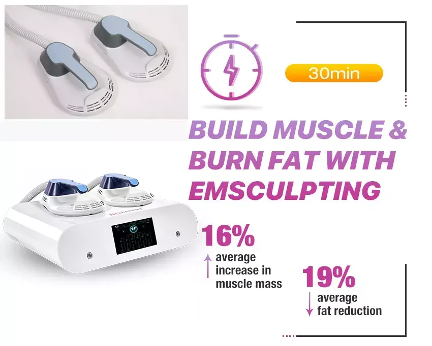 Gebruik Esthetische Lichaamscontouren Mooie Spieren/Ems Body Sculpting Spierstimulator 2022 De Beste Prijs Thuis Desktop Spiermachine