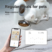 Nouveau Distributeur Automatique Intelligent et Écologique pour Animaux de Compagnie 2026 - Tuya WiFi, Rechargeable, 2,6 L, en Acier Inoxydable, avec Alarme de Niveau de Nourriture Faible