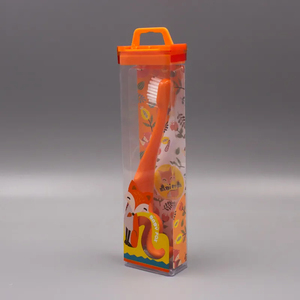 แปรงสีฟันขนนุ่มสำหรับเด็กใช้ง่ายลายการ์ตูนออกแบบได้ตามต้องการ - Product Image 1