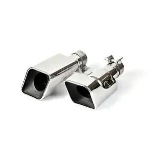 High performance 304 Steel Exhaust End Tips for R ange Rover Evoque 10-13 Gasoline (Sport) L320 Exhaust tip