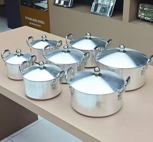 7 Mảnh Bộ Hợp Kim Nhôm Đa Năng Nấu Ăn Chảo Nhiều Kích Cỡ Hiệu Quả Nhà Bếp Sử Dụng Chất Lượng Đồ Nấu Nướng Bộ - Product Image 2