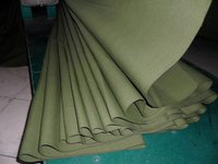 Vert olive 700 Gsm1.25 mm, tissu de coton pur couleur vert olive bâche en toile imperméable pour tente