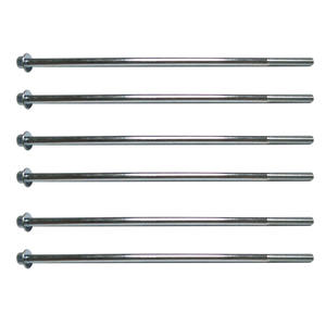 Tornillo largo de 6 mm de diámetro y 190 mm de longitud para generador de gasolina/diésel M6*190, accesorios de rotor/estator, soporte de cubierta trasera, eje - Product Image 2