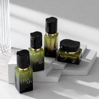Set Kemasan Perawatan Kulit Kaca Kosong Ramah Lingkungan Mewah dengan Lapisan Matte dan Cetak Sablon untuk Botol Krim Wajah dan Serum