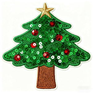 Patchs thermocollants personnalisés à motif <span class=keywords><strong>d</strong></span>'<span class=keywords><strong>arbre</strong></span> brodé de sequins pour vêtements, faible minimum de commande - Product Image 1