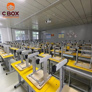 Cbox - Edificio Modular Prefabricado Ecológico de 2 Pisos para Enseñanza, Aula Móvil, Oficina Portátil, Casa Contenedor en Paquete Plano - Product Image 2
