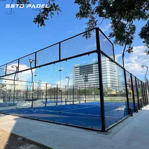<span class=keywords><strong>Cancha</strong></span> de Pádel Panorámica Galvanizada en Caliente, Precio Directo de Fábrica, Canchas de Pádel de <span class=keywords><strong>Vidrio</strong></span> Templado para Exteriores, <span class=keywords><strong>Cancha</strong></span> de Tenis de Pádel China - Product Image 3