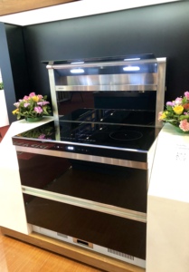 Bếp tích hợp hút mùi + bếp gas + lò nướng điện - Product Image 6