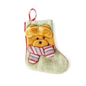 Kids Mini Cartoon Christmas Gifts Santa Claus Snowman Deer Bear Christmas Tree Decorations Hanging <strong>Stockings</strong> - Product Image 3