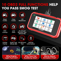 LAUNCH Versión 2026 CRP129E V2.0 OBD2 Creader Elite Herramienta de Diagnóstico de Cuatro Sistemas Lector de Código VIN Automotriz Actualización de Software Gratuita