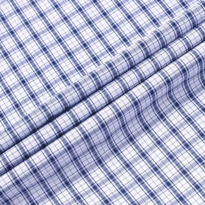 Chemise habillée à carreaux pour homme, manches longues, décontractée, tissée, haut, usine OEM pour les acheteurs en gros pour les vêtements de bureau - Product Image 4