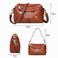 Sacs à main en cuir PU KAIDIFEINIROO, style tendance, sacs à bandoulière pour femmes, sacs à main de luxe pour affaires