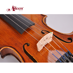 1/4 Spirit vernice abete massiccio 4/4 violino fiammato avanzato violon(VH100HY) - Product Image 4