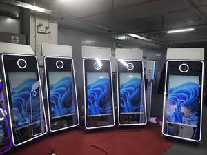 Cabina de Fotos con Espejo Mágico, Marco LED, Pantalla, Espejo para Selfies, Cabina de Fotos con Impresora y Cámara - Product Image 2