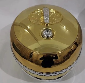 Ensemble de 3 casseroles isothermes de luxe de grande taille (4L, 5L, 6L) avec poignée latérale décorative pour garder les aliments au chaud - Product Image 3