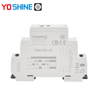 Yoshine AC/DC24-240VAC 10A/16A spdt về sự chậm trễ 0.1 thứ hai đến 10 ngày tự động kích hoạt đơn Thời gian chuyển tiếp - Product Image 1