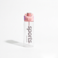 Bouteille d'eau portable de sport d'extérieur grande capacité en plastique, résistante aux chutes, pour l'été, pour voiture, bouteille spatiale, bouteille d'eau scolaire