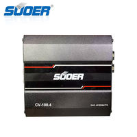 Amplificateur audio universel pour véhicule CV-100.4, 4 canaux, 100W RMS, classe D, avec crossovers
