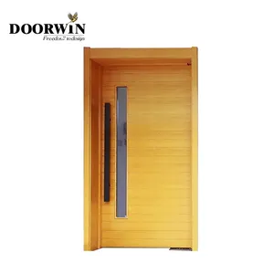 Doorwin China manufacturer hot sale entry doors exterior door for house soundproof wooden front entrance entry door