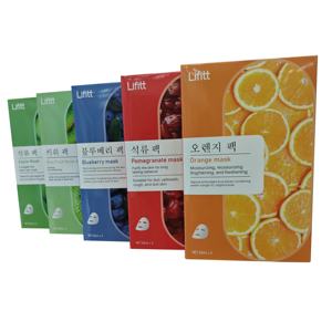 Masque Facial au Collagène à la Vitamine C Éclaircissant Hydratant Revitalisant pour Tous Types de Peaux – Masque Tissu Crystal - Product Image 5