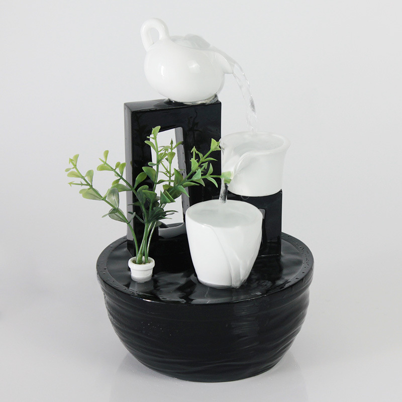 Ornements de service à thé standard européen