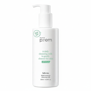 Makeprem Quality 500mL Moisture Cleansing Milk Safe Face Washing Product for Relief - Product Image 2