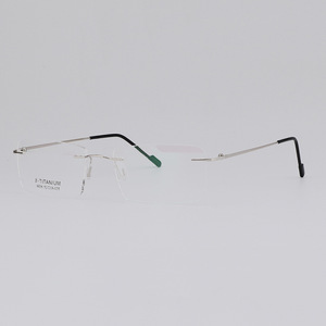 Nuova Collezione 2026: Montature per <span class=keywords><strong>Occhiali</strong></span> da Vista <span class=keywords><strong>Sottili</strong></span> in Metallo di Alta Qualità, Senza Montatura, Tendenza Moda - Product Image 1