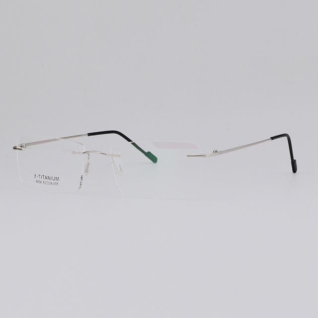 2026 New Order Trendy Fashion Optical High Quality Metal Wholesale Thin Optical Eyeglass Frames Rimless Glasses