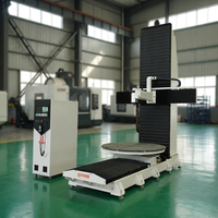 Nueva Fresadora CNC de 5 Ejes de Alta Precisión para Tallado de Madera y Espuma, con ATC, Precio Competitivo, Mesa Extraíble, NC Studio/Mach3, Individual
